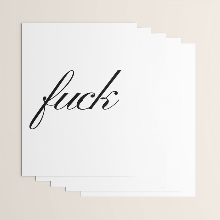 Fuck Wrapping Paper Gallery Image 3