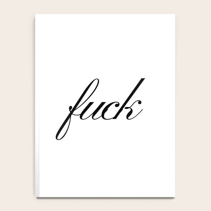 Fuck Notebook Gallery Image 4