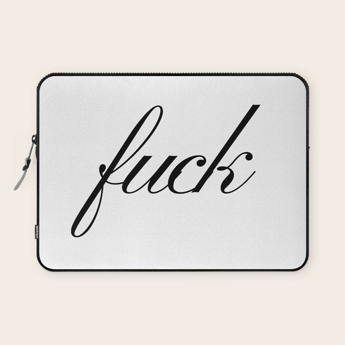 Fuck Laptop Sleeve Gallery Image 1