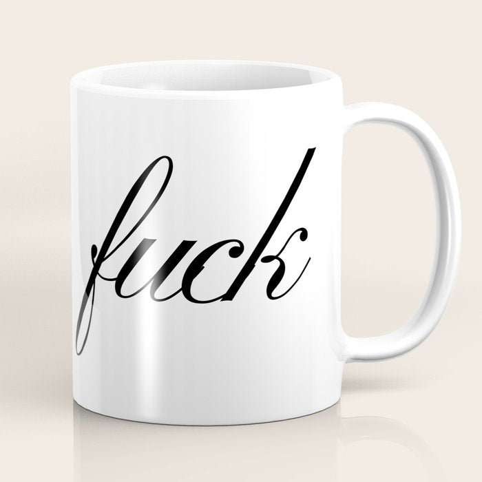 Fuck Coffee Mug Gallery Image 1