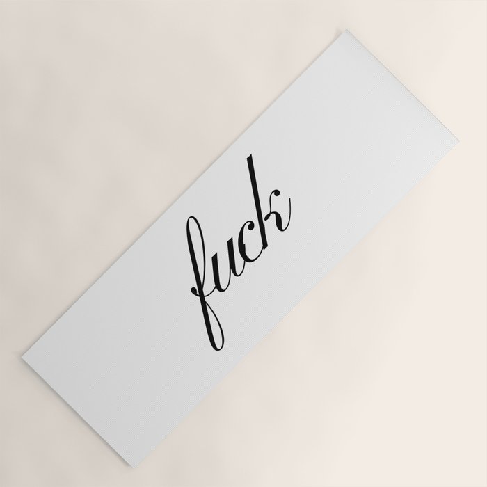 Fuck Yoga Mat Gallery Image 1