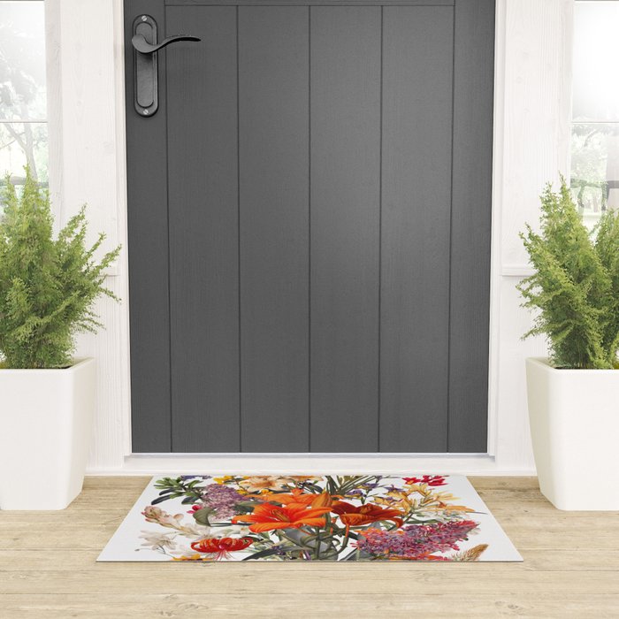 Summer Garden XII Welcome Mat Gallery Image 3
