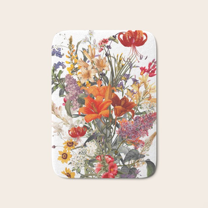 Summer Garden XII Bath Mat Gallery Image 1