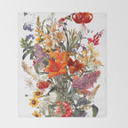 Summer Garden XII Throw Blanket Gallery Image 2
