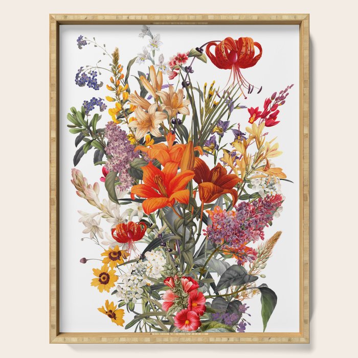 Summer Garden XII Serving Tray Gallery Image 1