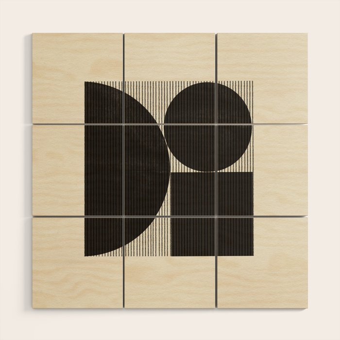 Minimalist Object 1 Wood Wall Art Gallery Image 1