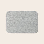 William Morris Pure Sunflower Dove Grey Vintage Pattern Bath Mat Gallery Image 1