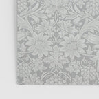 William Morris Pure Sunflower Dove Grey Vintage Pattern Poster Gallery Image 3
