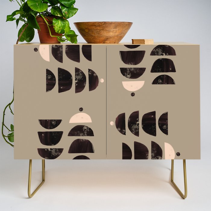 Abstract Bohemian Art Print Matisse Muted Art Print Credenza Gallery Image 1