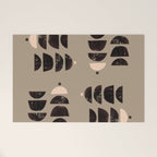 Abstract Bohemian Art Print Matisse Muted Art Print Welcome Mat Gallery Image 1