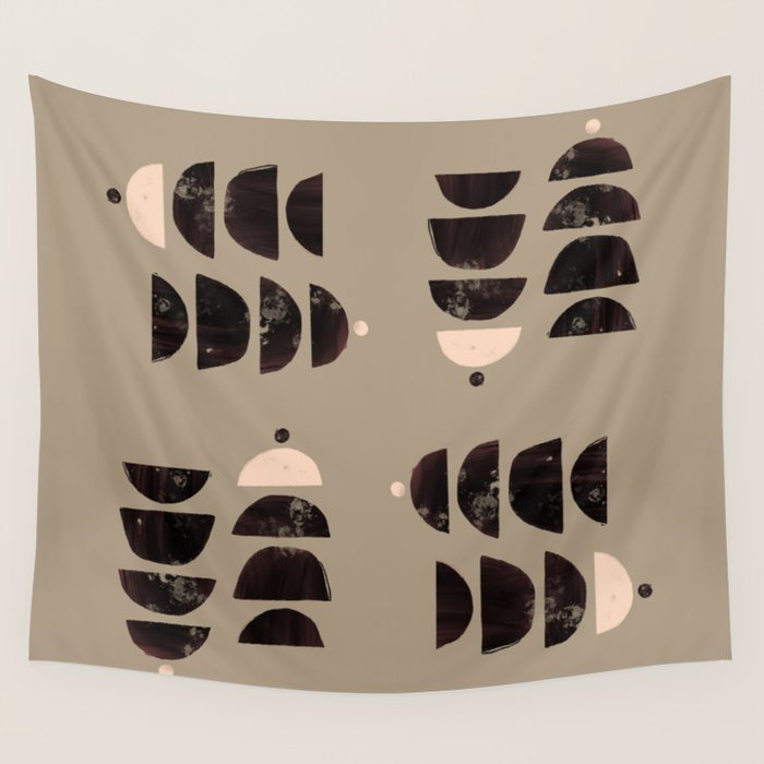 Abstract Bohemian Art Print Matisse Muted Art Print Wall Tapestry Gallery Image 4