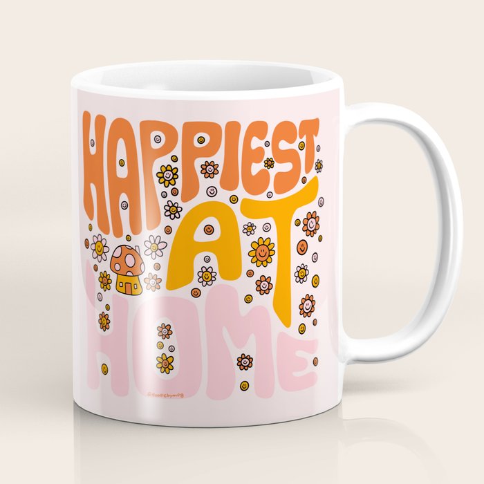Happiest at Home Coffee Mug Gallery Image 1