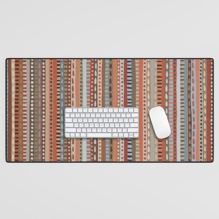 Mix of Stripes #4 Desk Mat Gallery Image 1