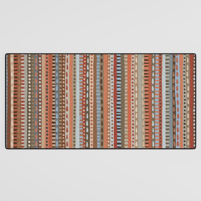 Mix of Stripes #4 Desk Mat Gallery Image 3
