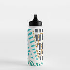 SOHO MAP NYC GREEN Water Bottle Gallery Image 3