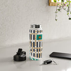 SOHO MAP NYC GREEN Water Bottle Gallery Image 4