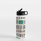 SOHO MAP NYC GREEN Water Bottle Gallery Image 1