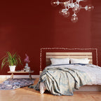Ruby Red Solid Color Wallpaper Gallery Image 3