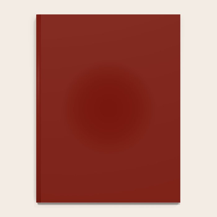 Ruby Red Solid Color Notebook Gallery Image 4