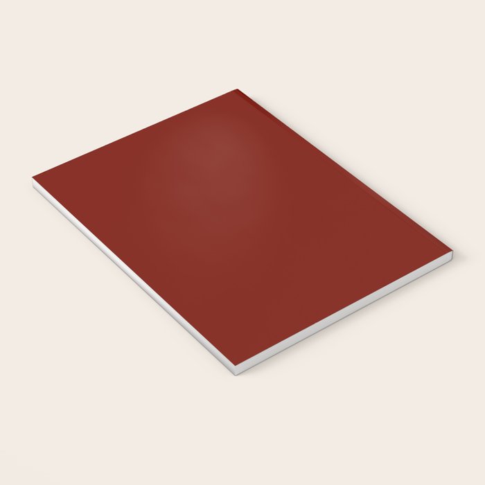 Ruby Red Solid Color Notebook Gallery Image 3