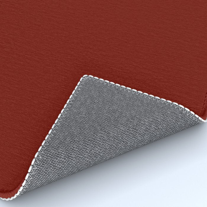 Ruby Red Solid Color Rug Gallery Image 4
