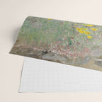 Cat On A Flowerbed by Bruno Liljefors Wrapping Paper Gallery Image 2