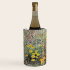 Cat On A Flowerbed by Bruno Liljefors Wine Chiller Gallery Image 2
