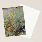 Cat On A Flowerbed by Bruno Liljefors Stationery Card Gallery Image 2