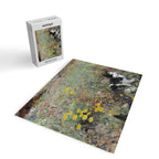 Cat On A Flowerbed by Bruno Liljefors Jigsaw Puzzle Gallery Image 2