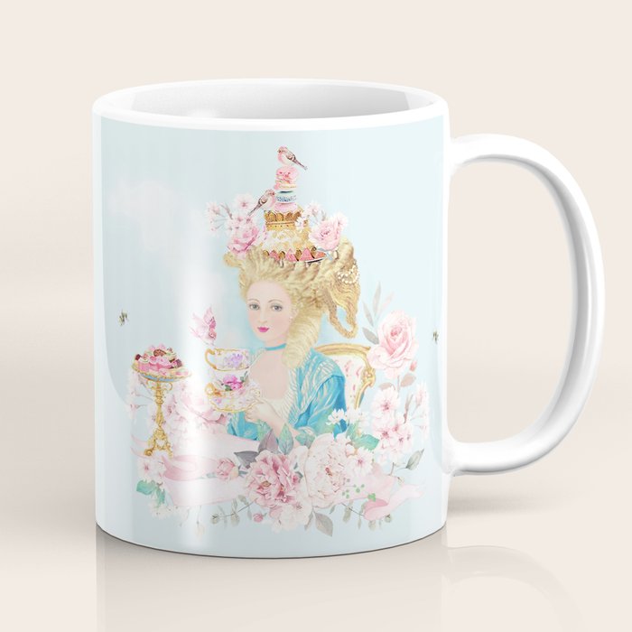 Marie Antoinette Hot Tea Coffee Mug Gallery Image 1