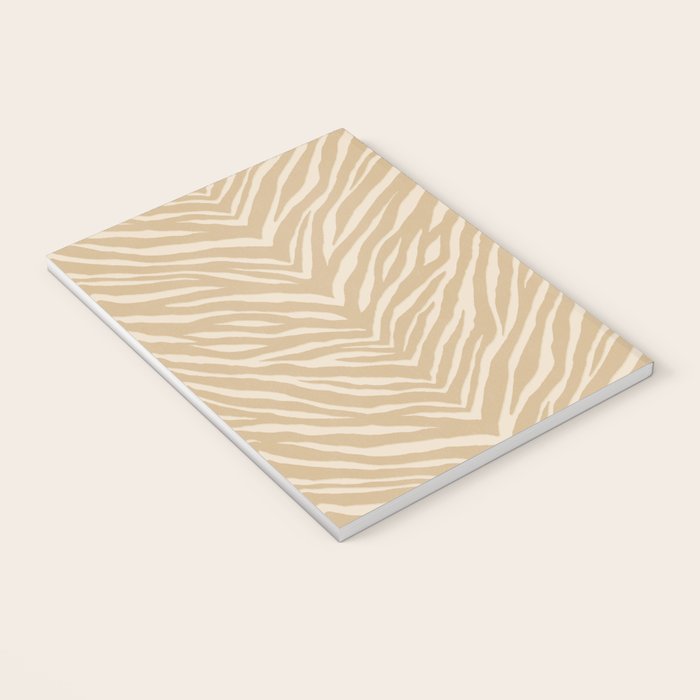 Zebra Stripe - sandy neutral Notebook Gallery Image 3