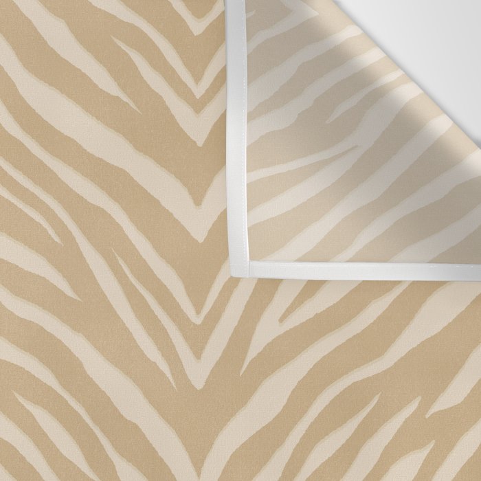 Zebra Stripe - sandy neutral Wall Tapestry Gallery Image 3