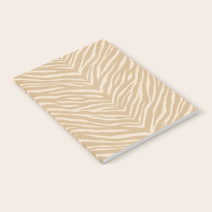 Zebra Stripe - sandy neutral Notebook Gallery Image 1