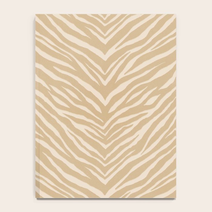 Zebra Stripe - sandy neutral Notebook Gallery Image 4