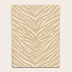 Zebra Stripe - sandy neutral Notebook Gallery Image 4