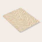 Zebra Stripe - sandy neutral Notebook Gallery Image 2