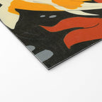 Koi in Black Water Welcome Mat Gallery Image 2