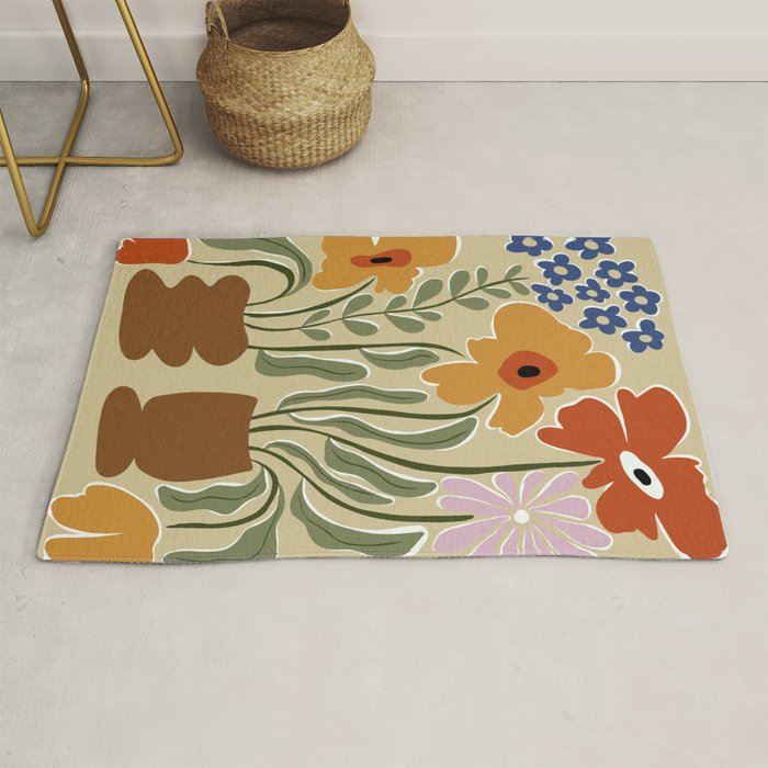 Classic Color Bloom Rug Gallery Image 1