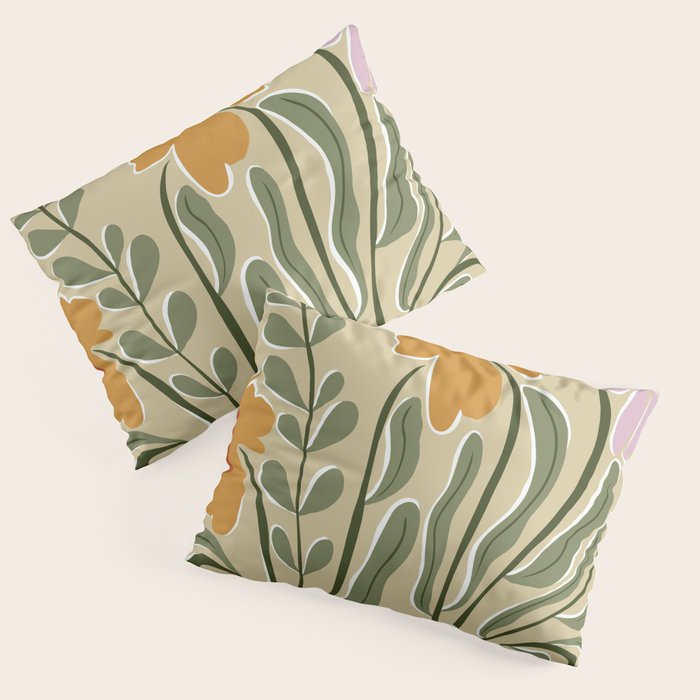 Classic Color Bloom Pillow Sham Gallery Image 3