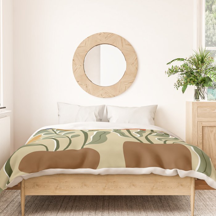 Classic Color Bloom Duvet Cover Gallery Image 3