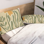 Classic Color Bloom Pillow Sham Gallery Image 2