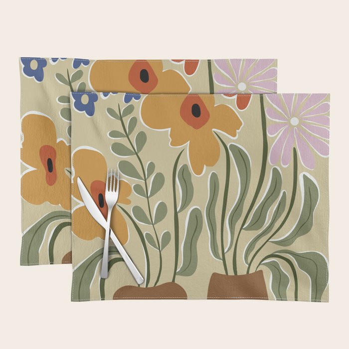 Classic Color Bloom Placemat Gallery Image 1