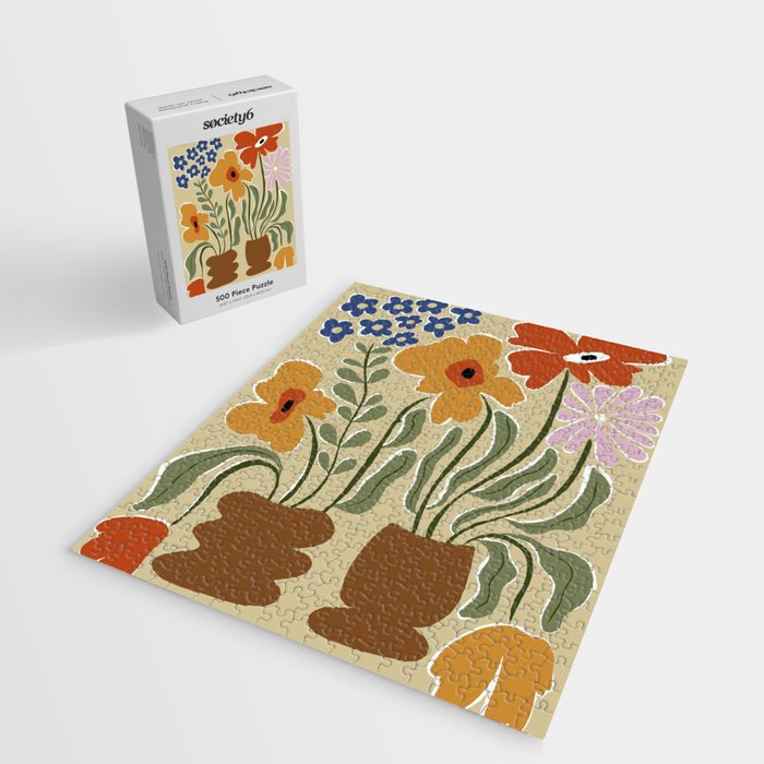 Classic Color Bloom Jigsaw Puzzle Gallery Image 2