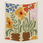 Classic Color Bloom Wall Tapestry Gallery Image 4