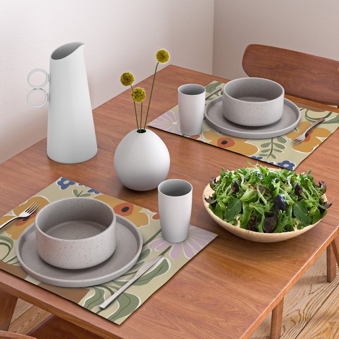 Classic Color Bloom Placemat Gallery Image 2