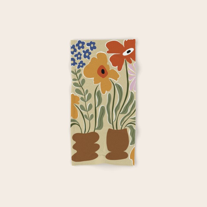 Classic Color Bloom Bath Towel Gallery Image 1