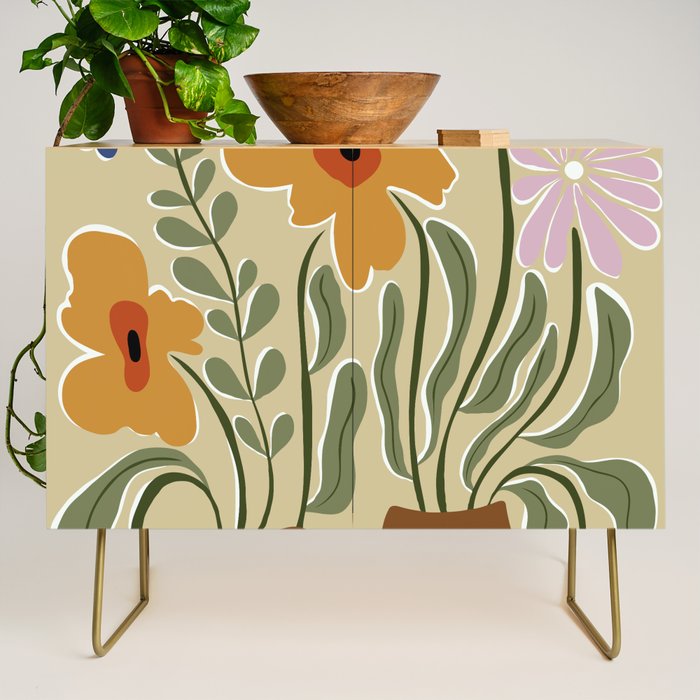 Classic Color Bloom Credenza Gallery Image 1