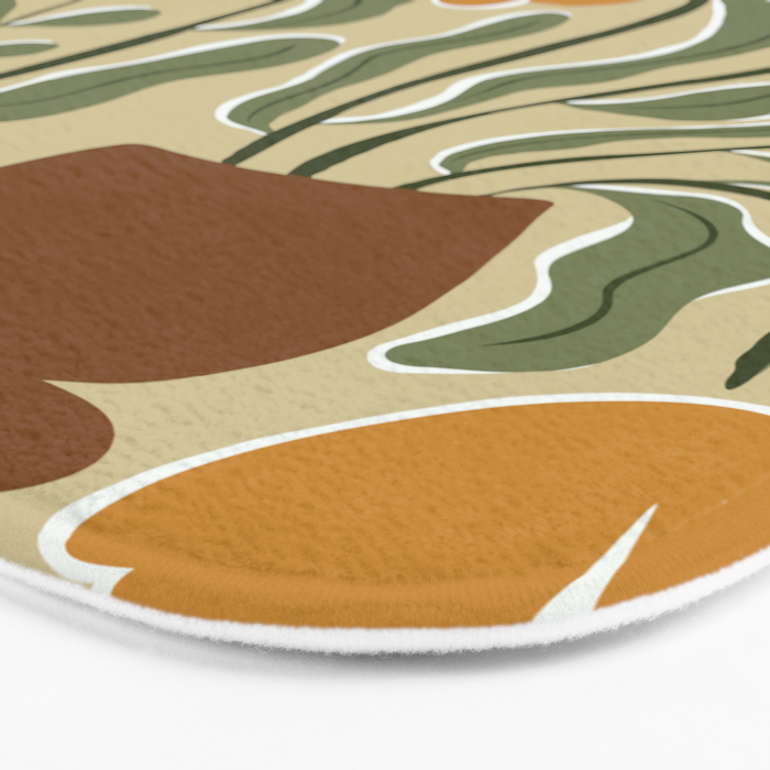 Classic Color Bloom Bath Mat Gallery Image 3