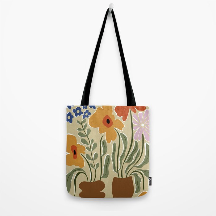 Classic Color Bloom Tote Bag Gallery Image 2