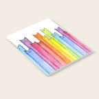 Rainbow of Cats Funny Whimsical Animals Notebook Gallery Image 2